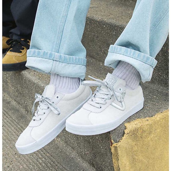 Vans-UO-Sport Low Sneakers-Color: High Shine Gray/Blanc De Blanc-Size 7-New - Picture 2 of 5